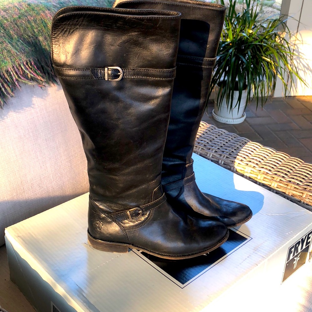 Frye black boots